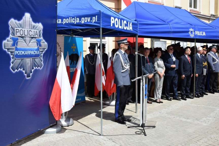 Wojewódzkie obchody Święta Policji w Przemyślu