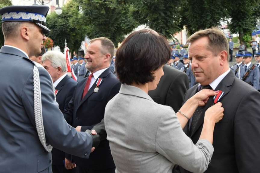 Wojewódzkie obchody Święta Policji w Przemyślu