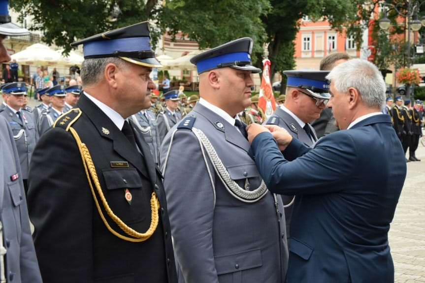 Wojewódzkie obchody Święta Policji w Przemyślu