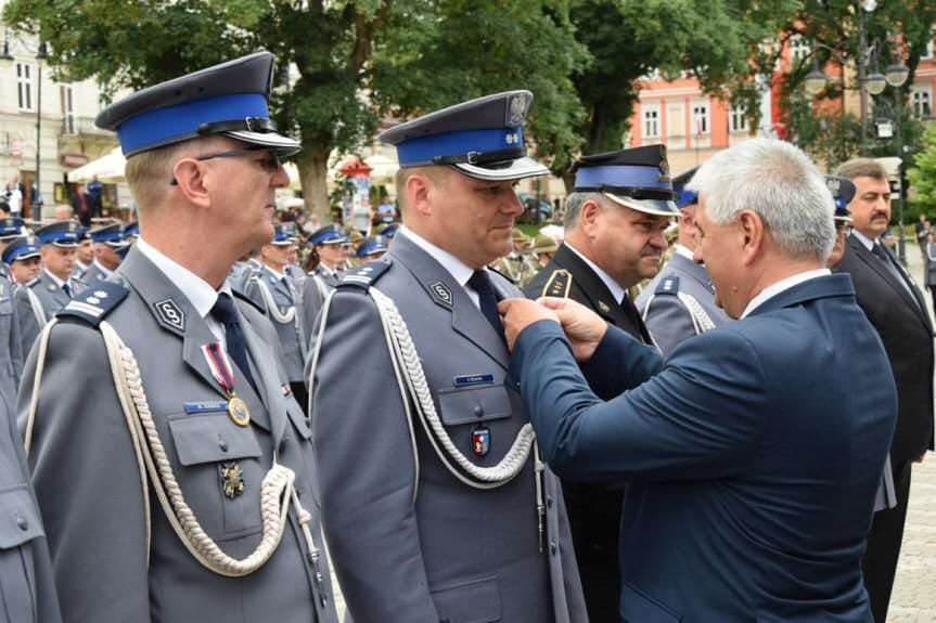 Wojewódzkie obchody Święta Policji w Przemyślu