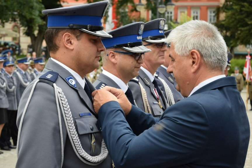 Wojewódzkie obchody Święta Policji w Przemyślu