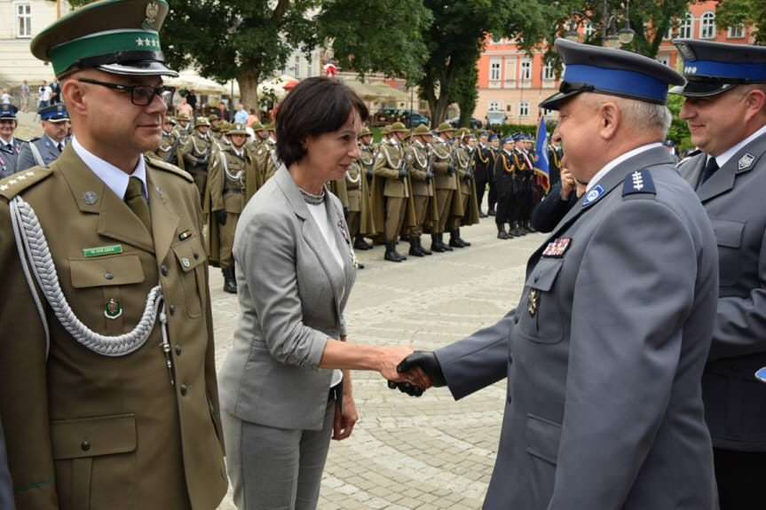 Wojewódzkie obchody Święta Policji w Przemyślu