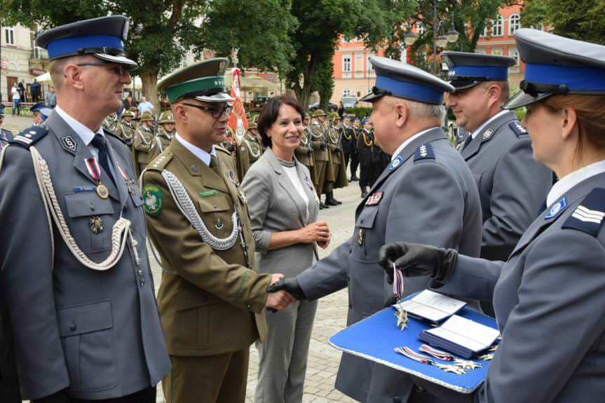 Wojewódzkie obchody Święta Policji w Przemyślu
