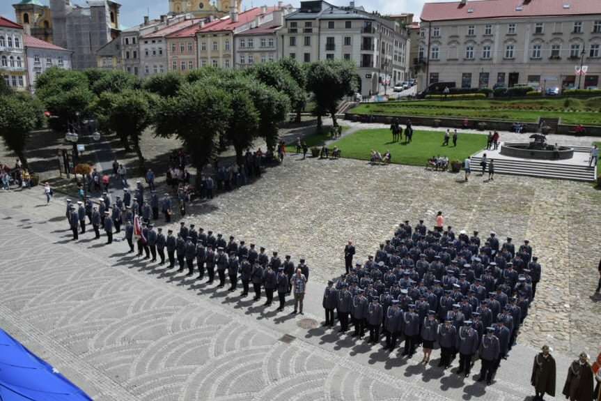 Wojewódzkie obchody Święta Policji w Przemyślu