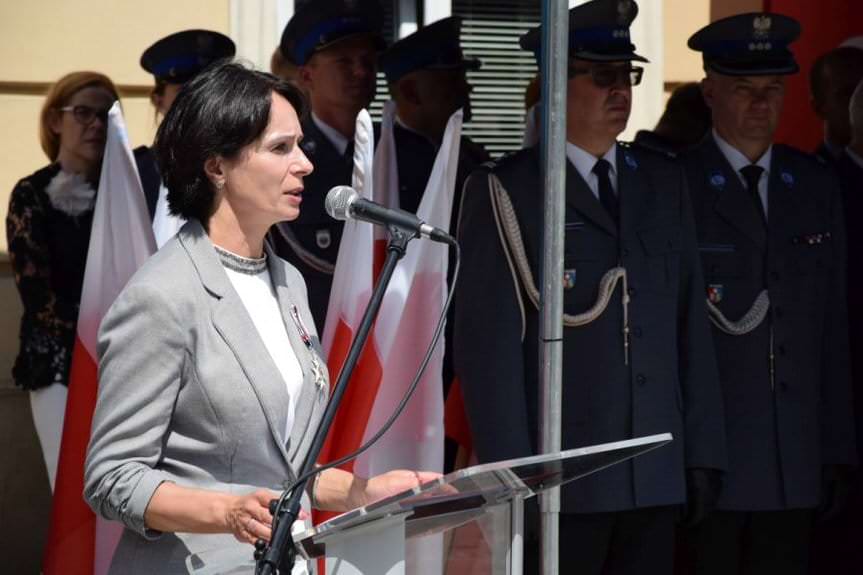 Wojewódzkie obchody Święta Policji w Przemyślu