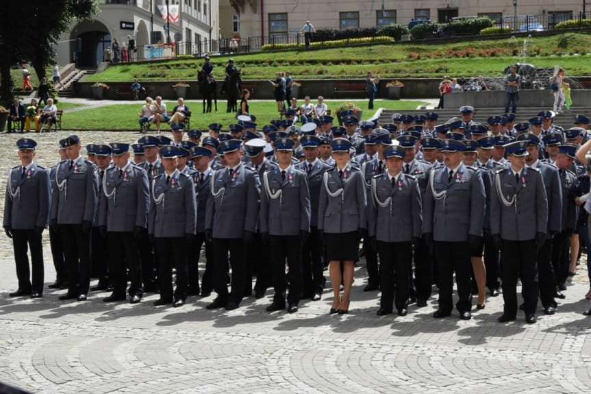Wojewódzkie obchody Święta Policji w Przemyślu