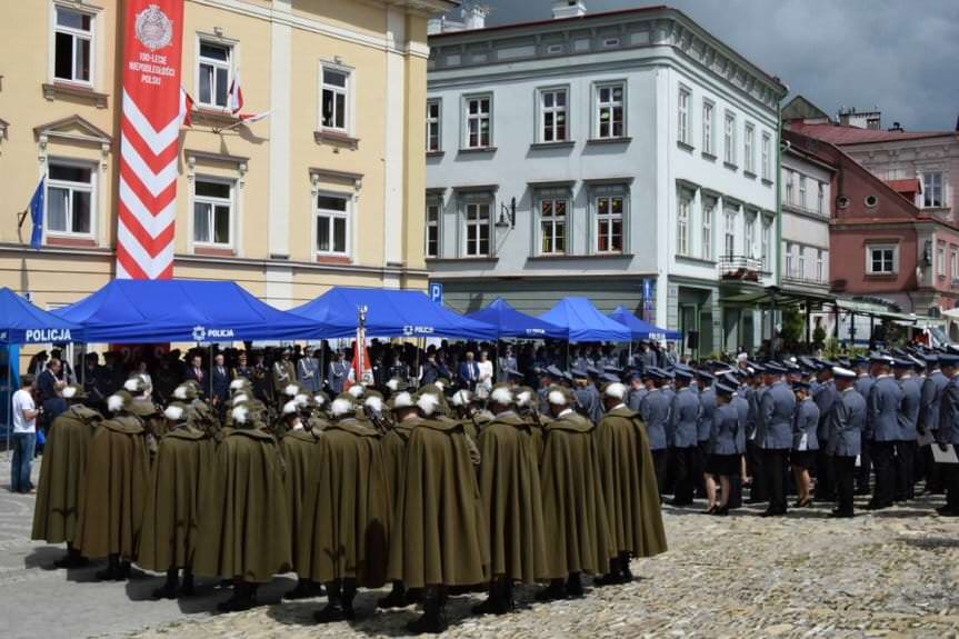 Wojewódzkie obchody Święta Policji w Przemyślu