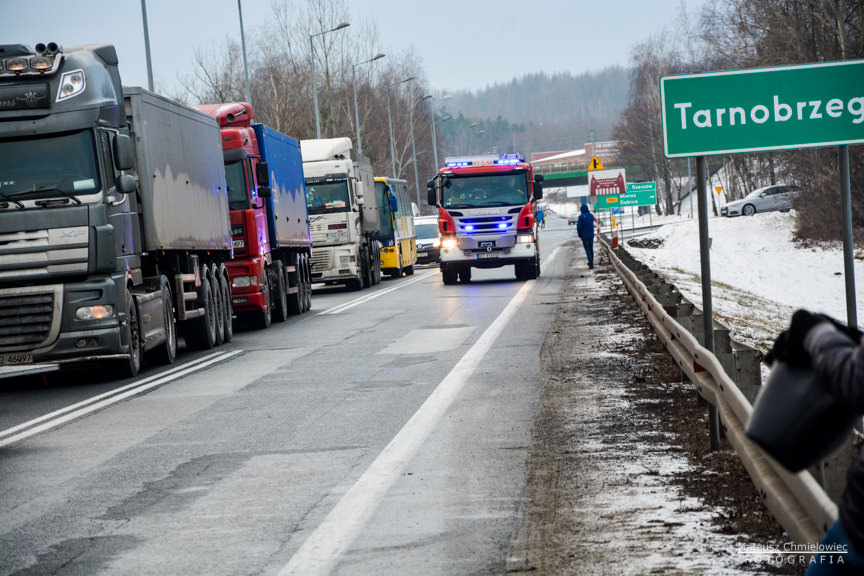 Wypadek DK9 Tarnobrzeg