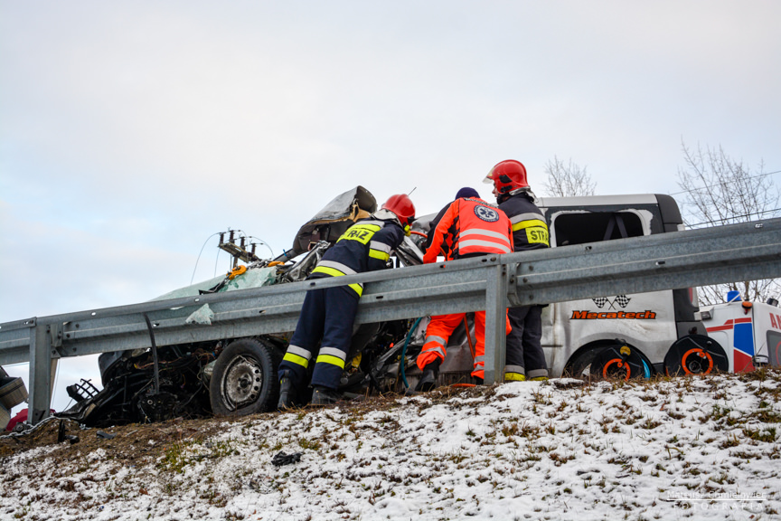 Wypadek DK9 Tarnobrzeg