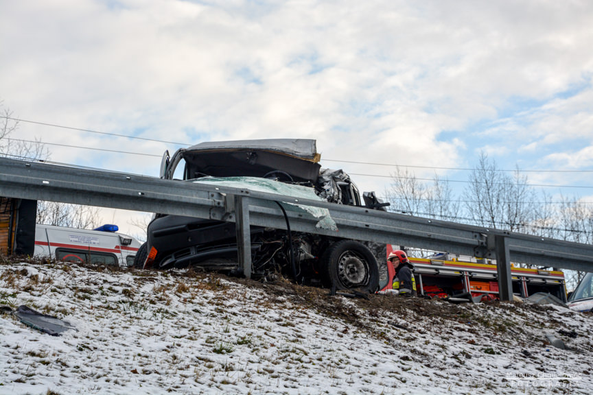 Wypadek DK9 Tarnobrzeg