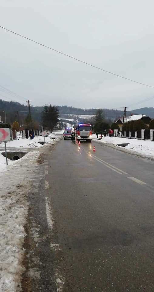 Wypadek Mercedesa w Hoczewie