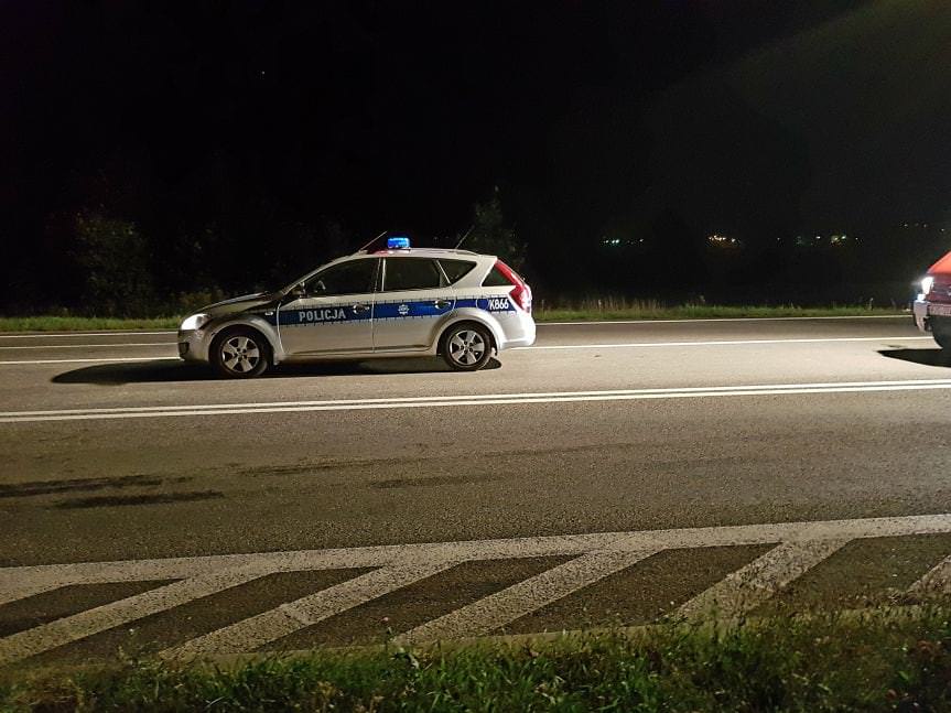 Wypadek na skrzyżowaniu w Warzycach