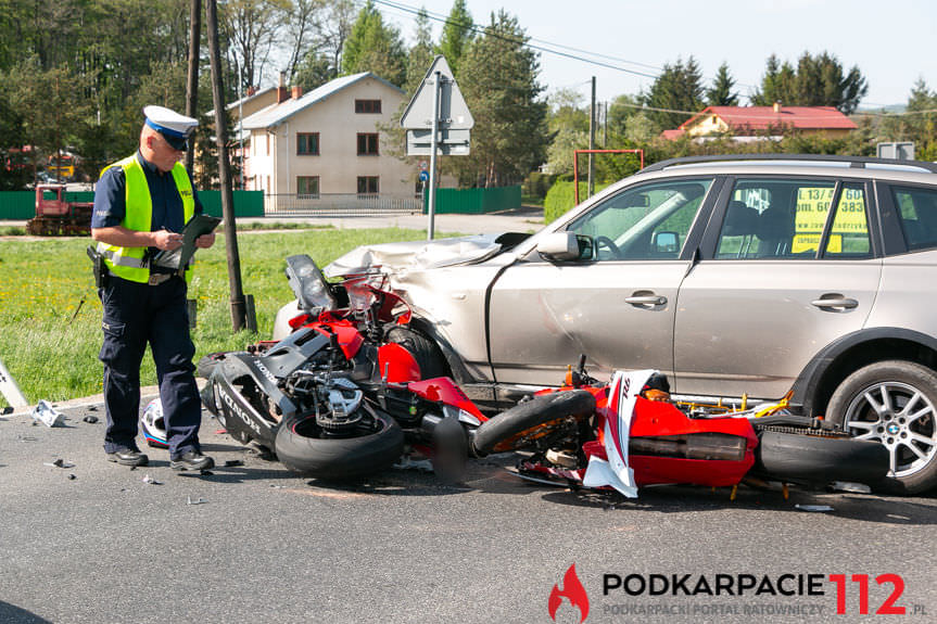 Wypadek na ul. Rzeszowskiej