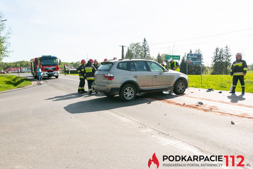 Wypadek na ul. Rzeszowskiej