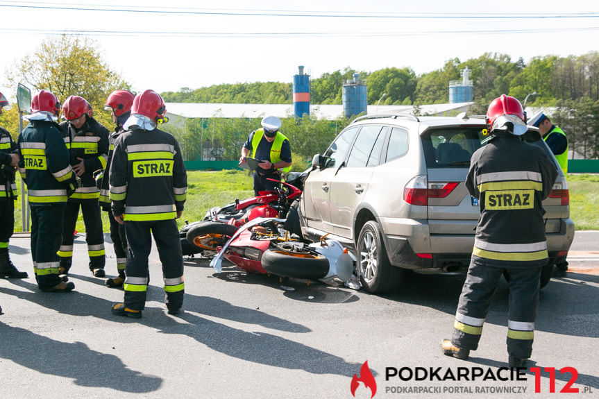 Wypadek na ul. Rzeszowskiej