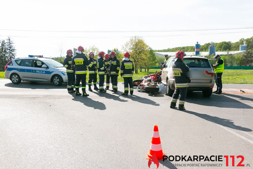 Wypadek na ul. Rzeszowskiej