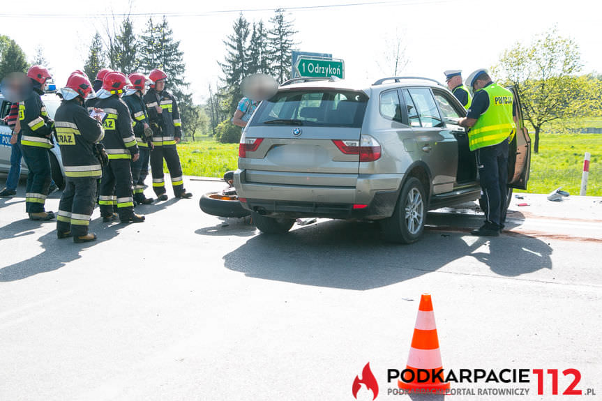 Wypadek na ul. Rzeszowskiej