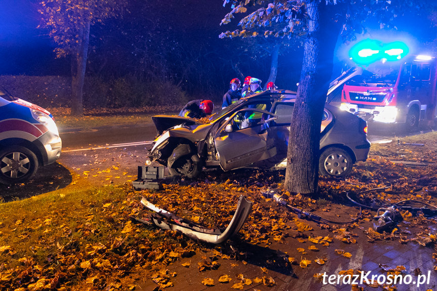 Wypadek na ul. Tysiąclecia