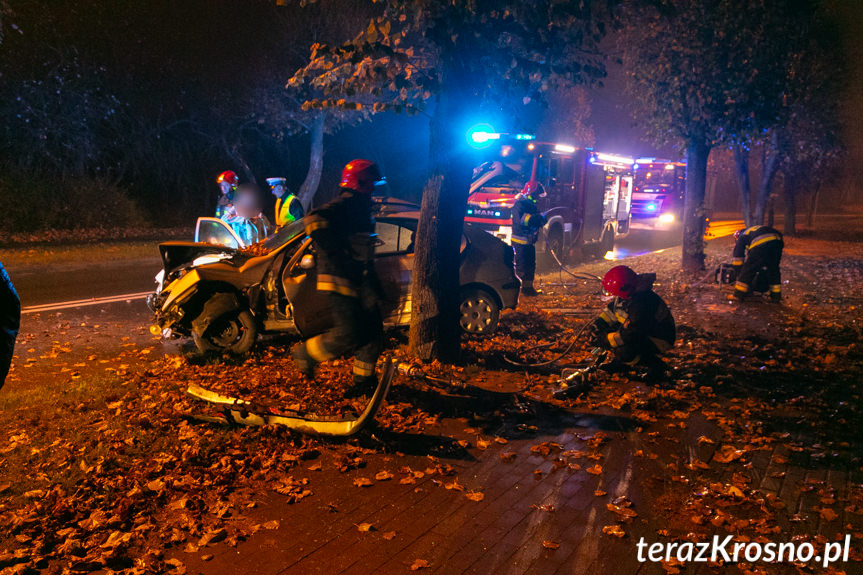 Wypadek na ul. Tysiąclecia