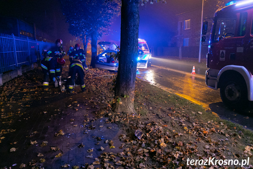 Wypadek na ul. Tysiąclecia