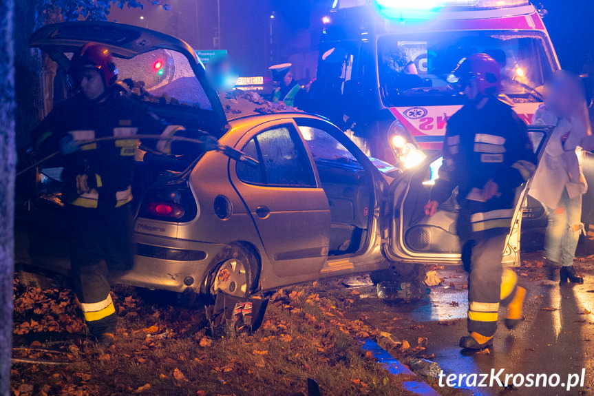 Wypadek na ul. Tysiąclecia