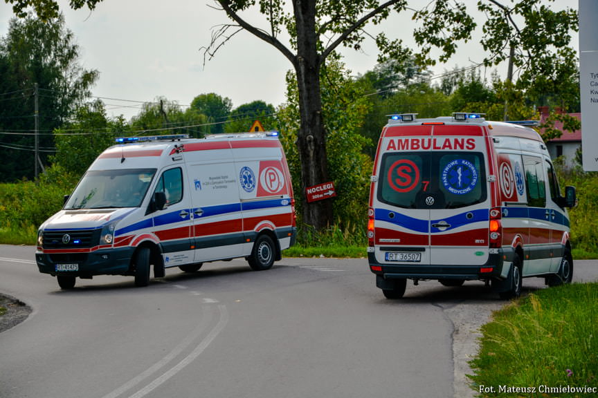 Wypadek Suchorzów 18.08.2018