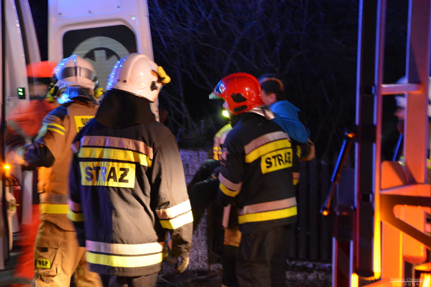 Wypadek Tira Baranów Sandomeirski 30.12.2019