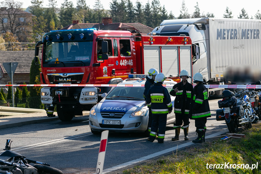 Wypadek w Gorzycach