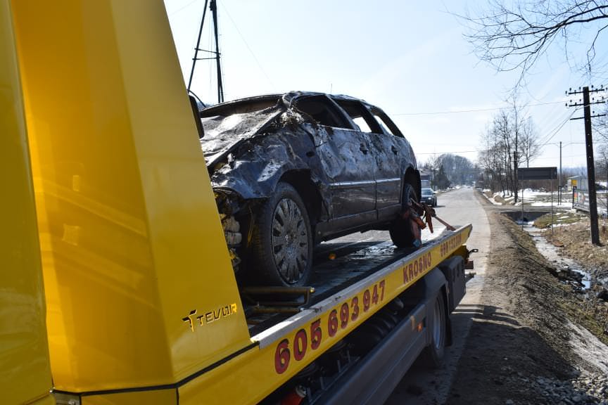 Wypadek w Grabownicy Starzeńskiej