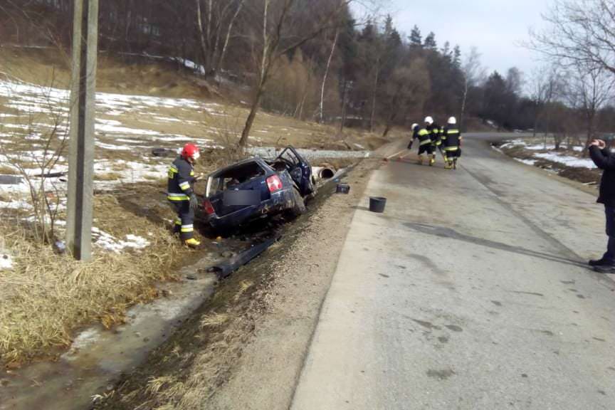 Wypadek w Grabownicy Starzeńskiej