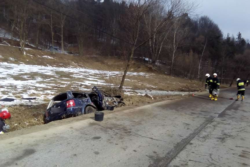 Wypadek w Grabownicy Starzeńskiej