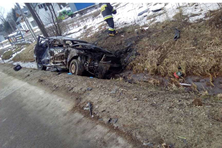 Wypadek w Grabownicy Starzeńskiej