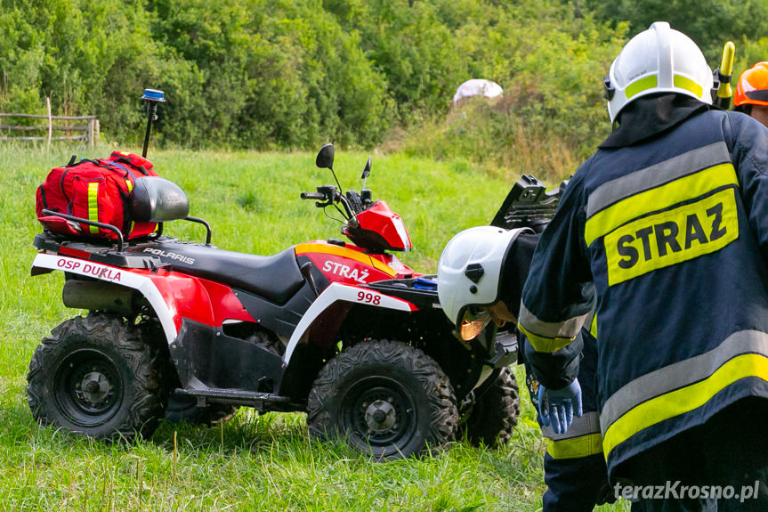 Wypadek w Iwli. Mężczyzna przygnieciony przez ciągnik