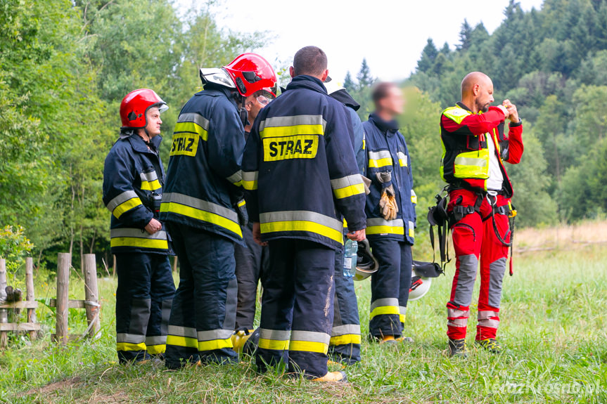 Wypadek w Iwli. Mężczyzna przygnieciony przez ciągnik