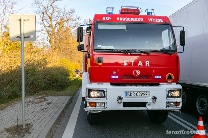 Wypadek w Iwli. Zderzenie samochodu osobowego z ciągnikiem rolniczym