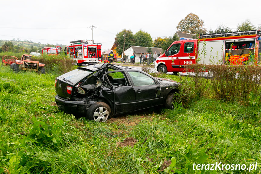 Wypadek w Jaśliskach