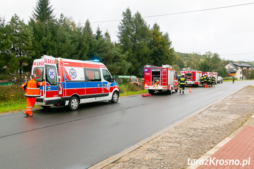 Wypadek w Jaśliskach