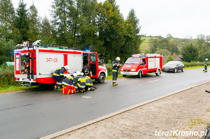 Wypadek w Jaśliskach