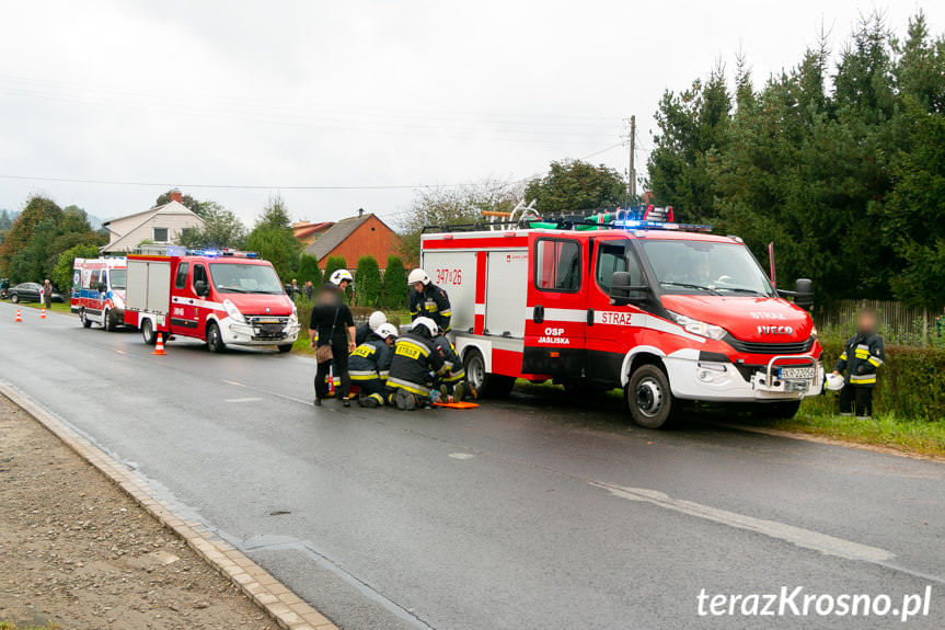 Wypadek w Jaśliskach