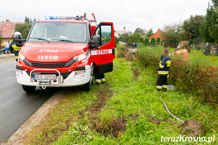 Wypadek w Jaśliskach