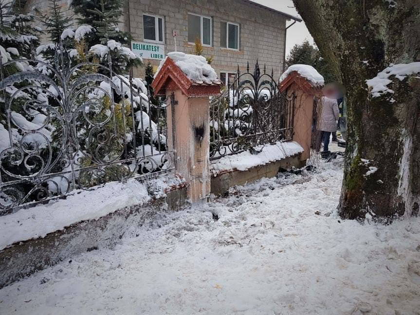 Wypadek w Krościenku Wyżnym