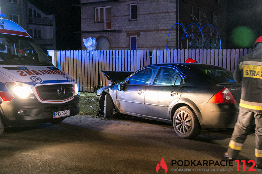 Wypadek w Krośnie na ul. Kopernika