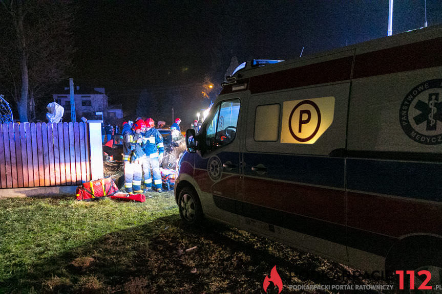 Wypadek w Krośnie na ul. Kopernika