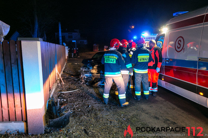 Wypadek w Krośnie na ul. Kopernika