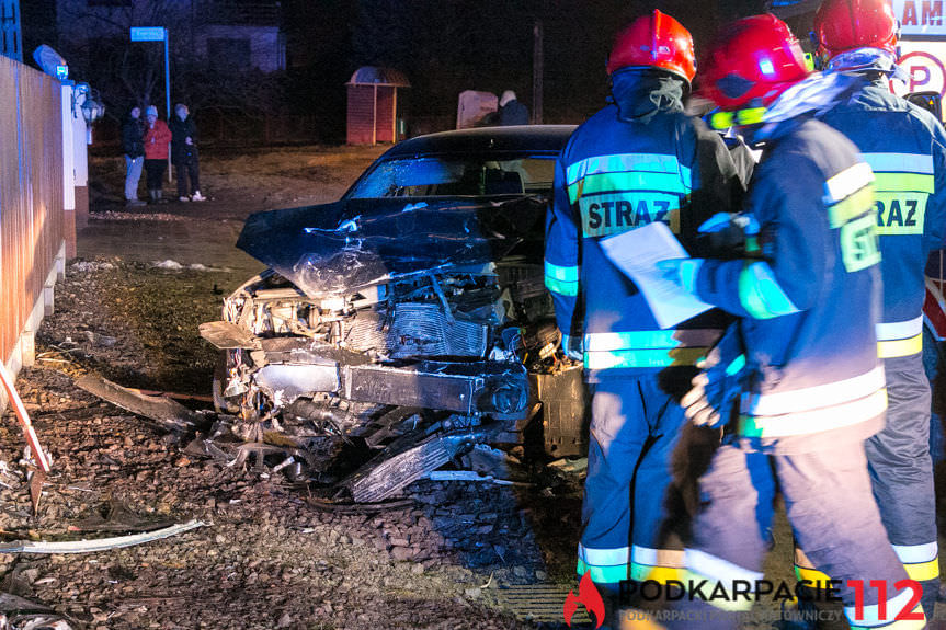 Wypadek w Krośnie na ul. Kopernika