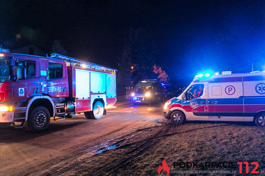 Wypadek w Krośnie na ul. Kopernika