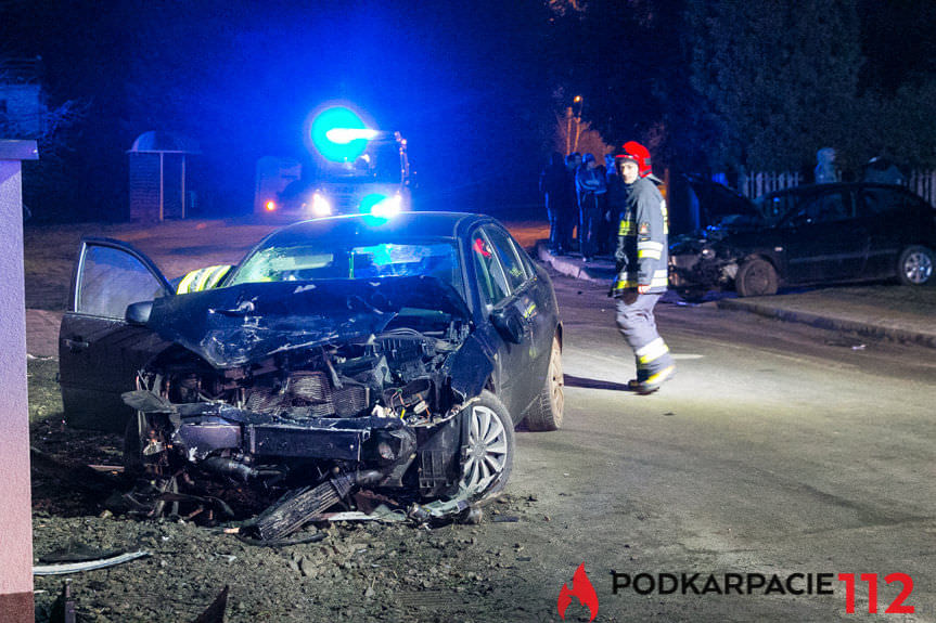 Wypadek w Krośnie na ul. Kopernika