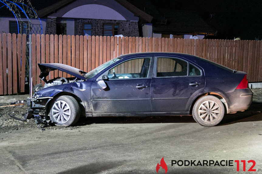 Wypadek w Krośnie na ul. Kopernika