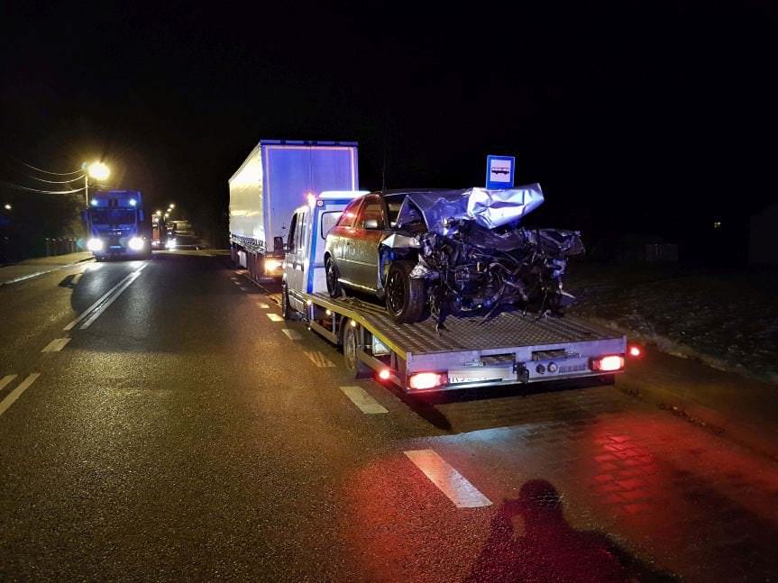 Wypadek w miejscowości Żółków