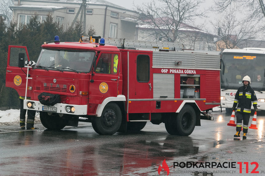 Wypadek w Posadzie Górnej